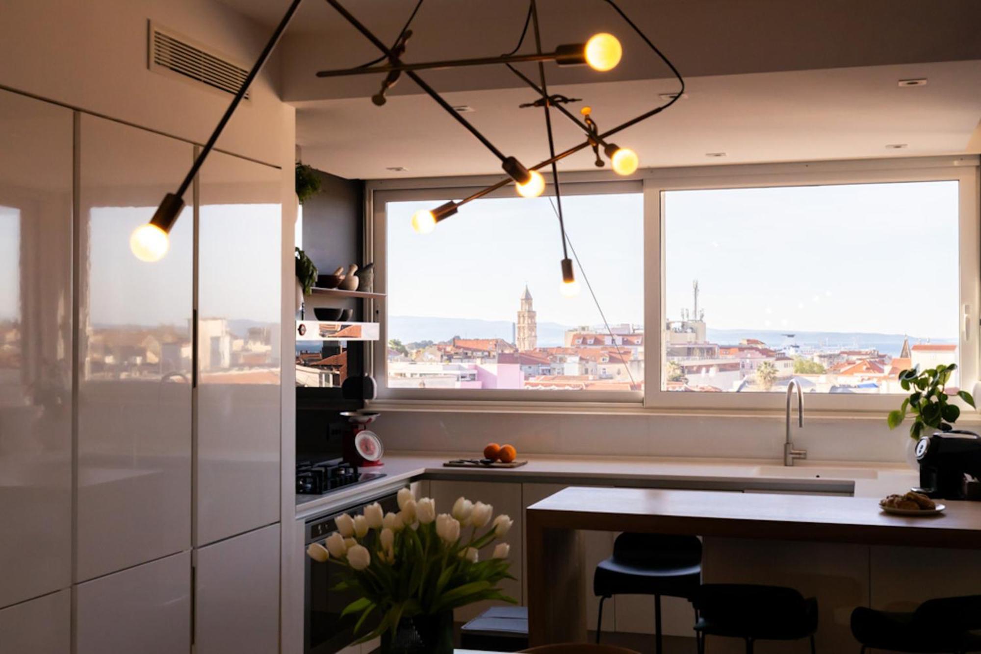 Appartement D'Art Penthouse à Split Extérieur photo