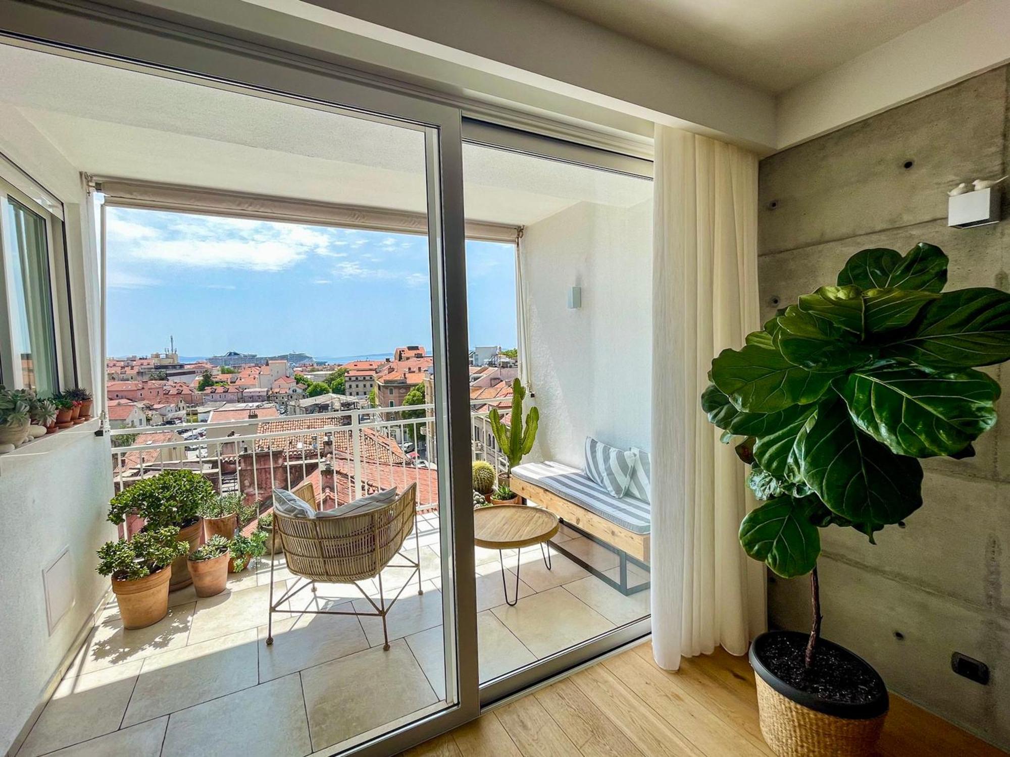 Appartement D'Art Penthouse à Split Extérieur photo