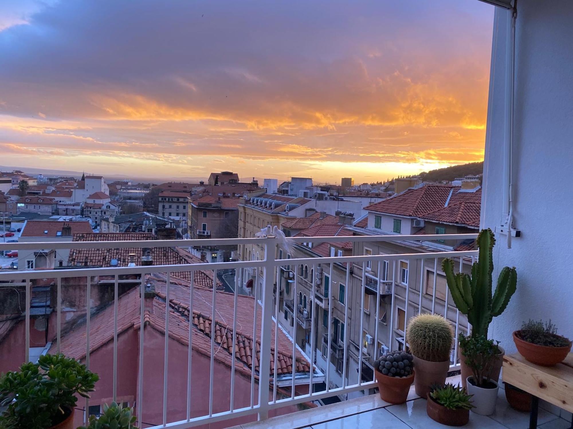 Appartement D'Art Penthouse à Split Extérieur photo
