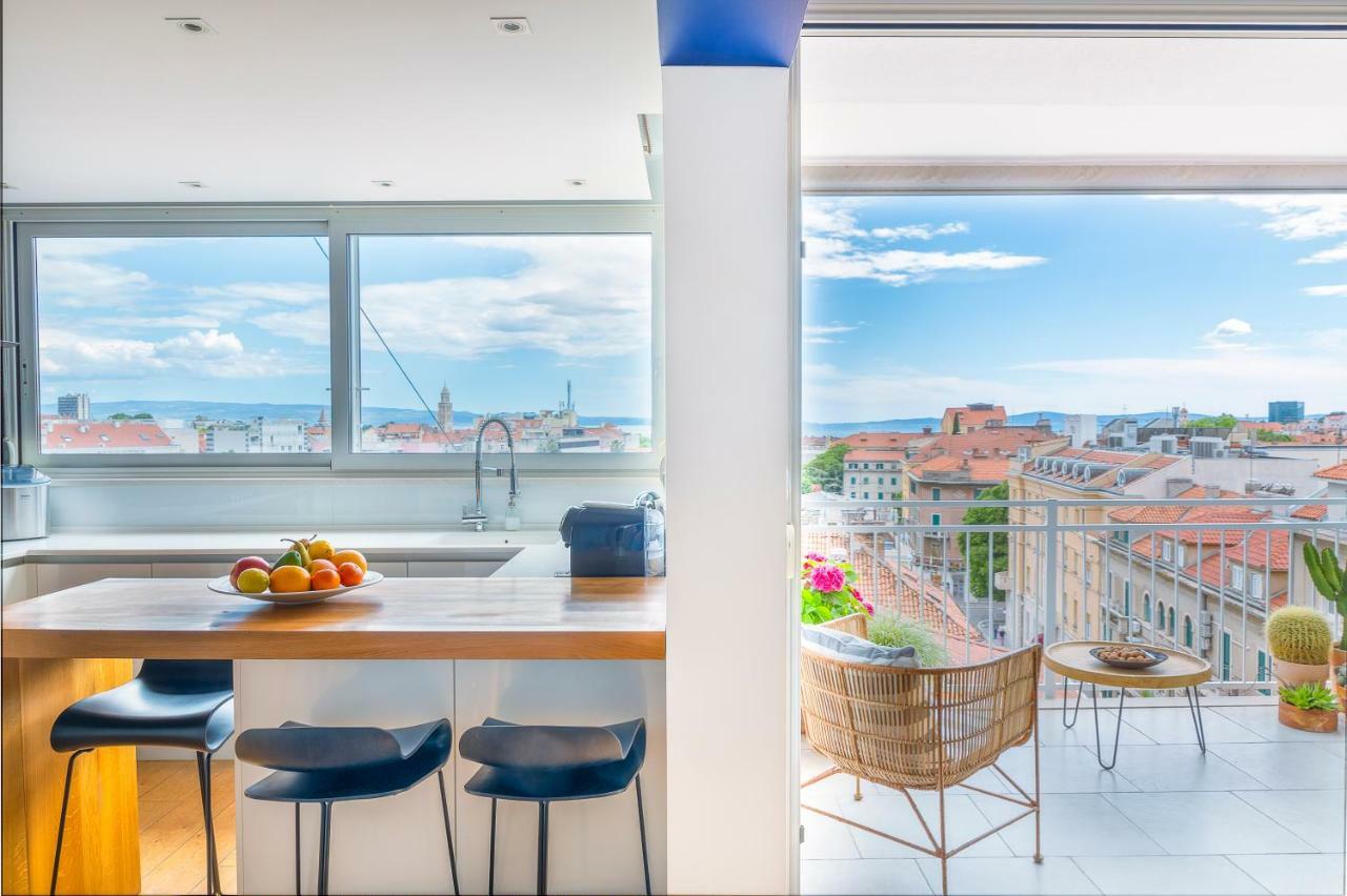 Appartement D'Art Penthouse à Split Extérieur photo