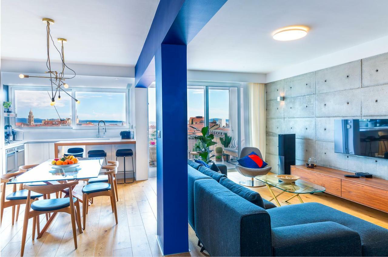 Appartement D'Art Penthouse à Split Extérieur photo